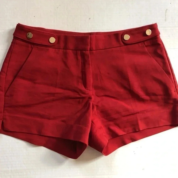 Button Detail Shorts - Picture 2 of 9